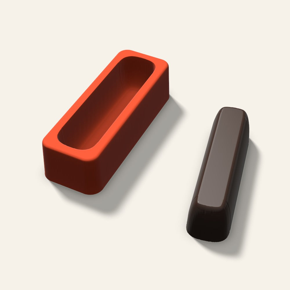 Letter I Mold, 4 Inch, 3D render