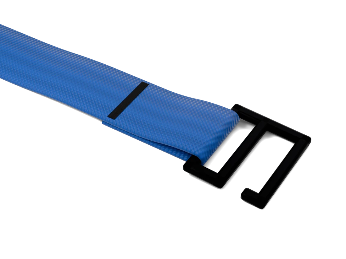 The metal hook and its rectangular loop