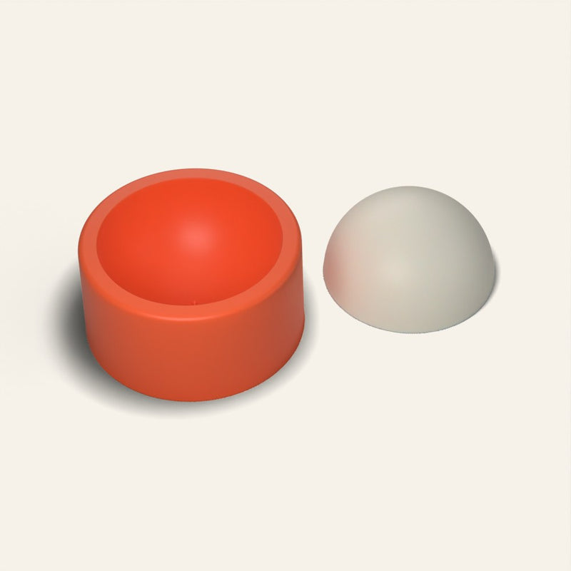 Dome Candle Mold, 3 Inch