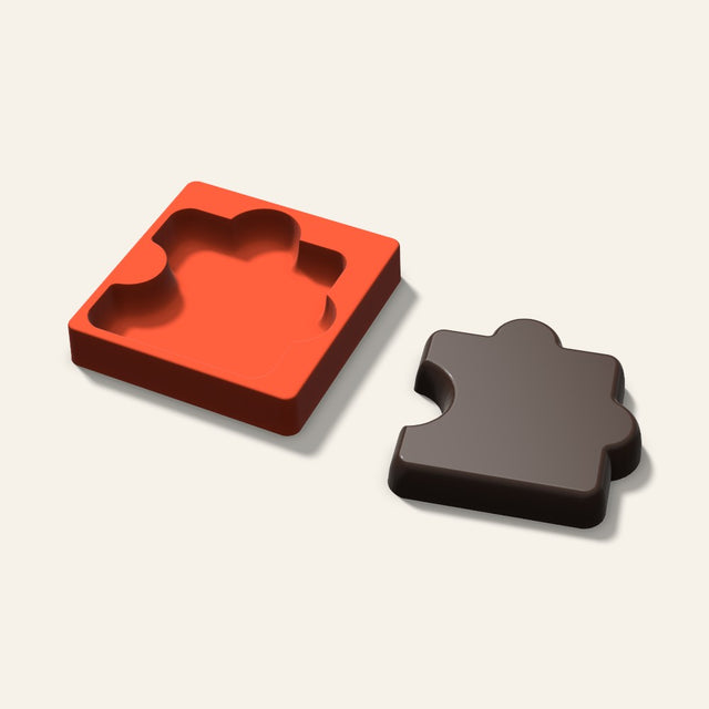 Giant Puzzle Mold, 6 Inch, 3D render