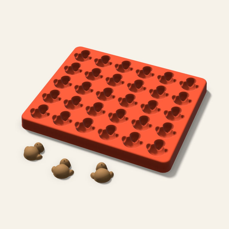Chick Pet Treat Mold, 1 Inch, 30 Cavity