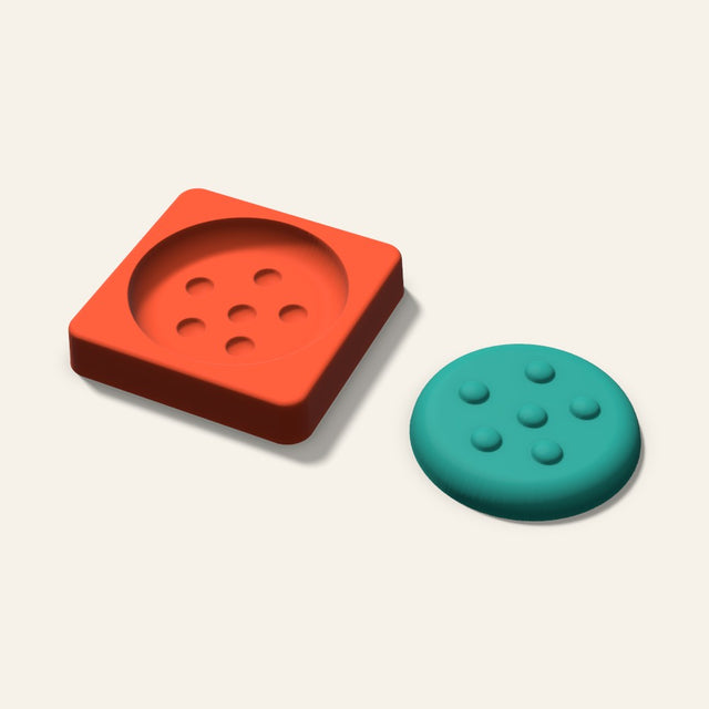 Cookie Freshie Mold, 3 Inch, 3D render
