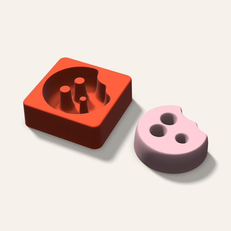Cookie Bite Soap Mold, 3 Inch