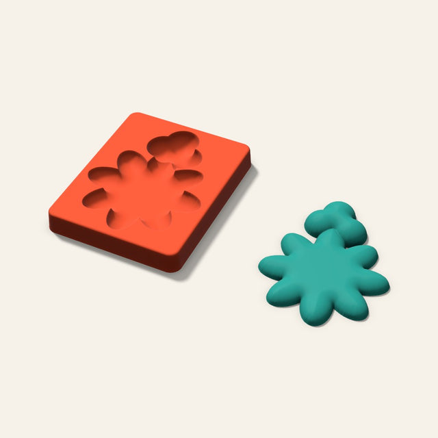 Holly Freshie Mold, 5 Inch, 3D render