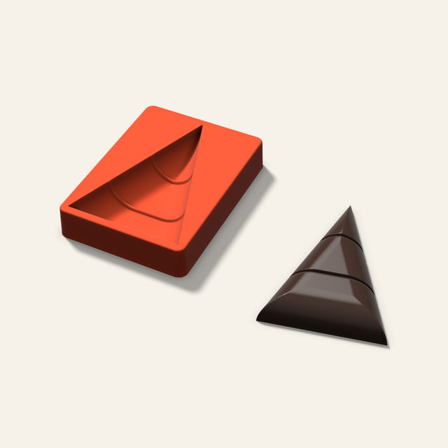 Giant Candy Corn Mold, 6 Inch, 3D render