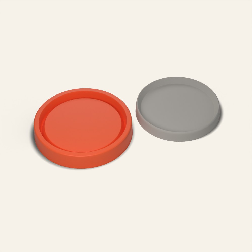 Round Trinket Dish Mold, 6 Inch, 3D render