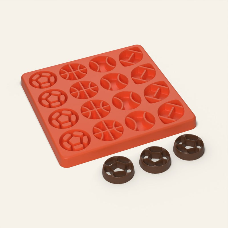 Sports Ball Mold, 16 Cavity