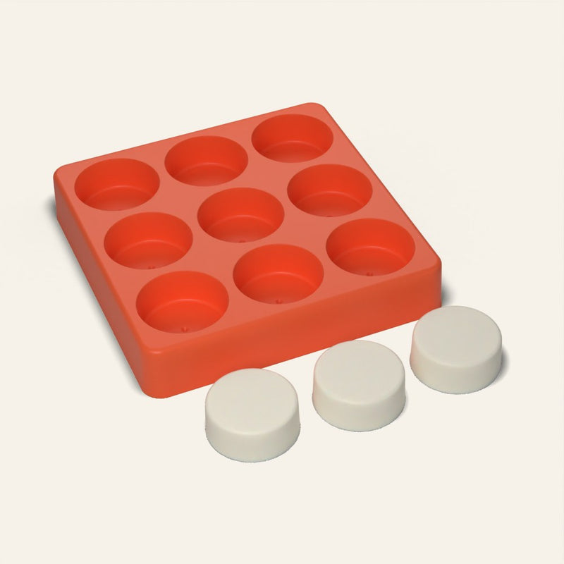 Tealight Candle Mold, 9 Cavity
