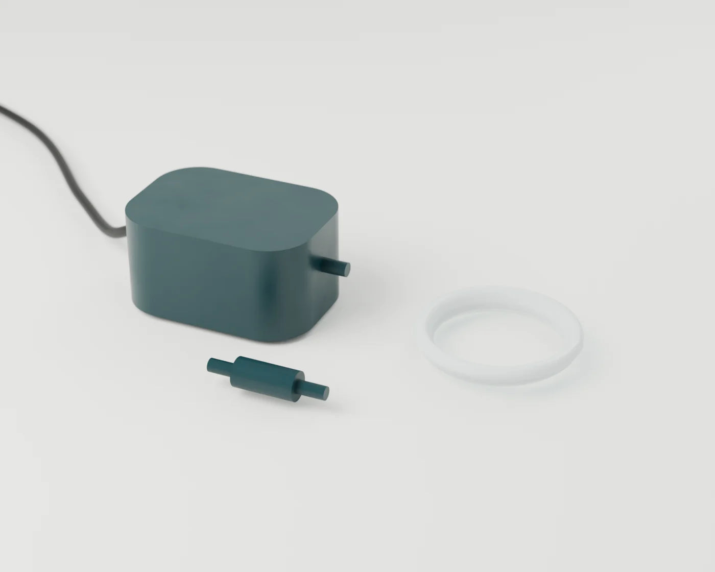 Air Kit: small air pump, coil of clear airline, check valve